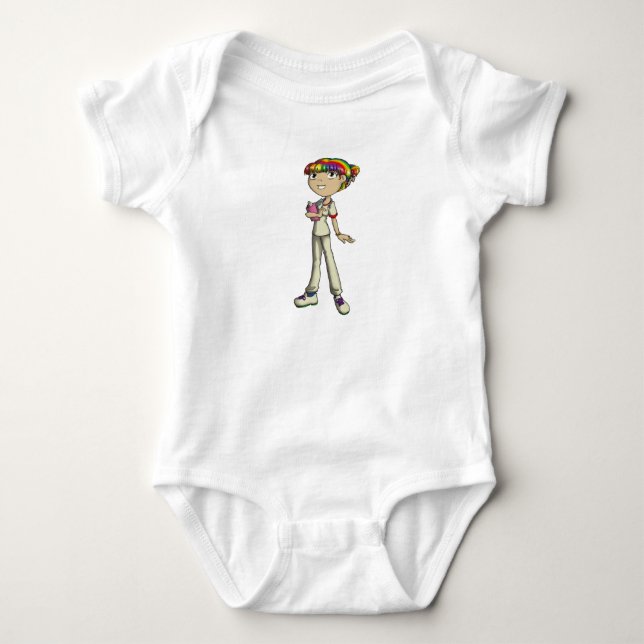 Body Para Bebê Cuidados (Frente)