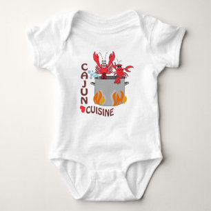 Body Para Bebê Cuisina Cajun