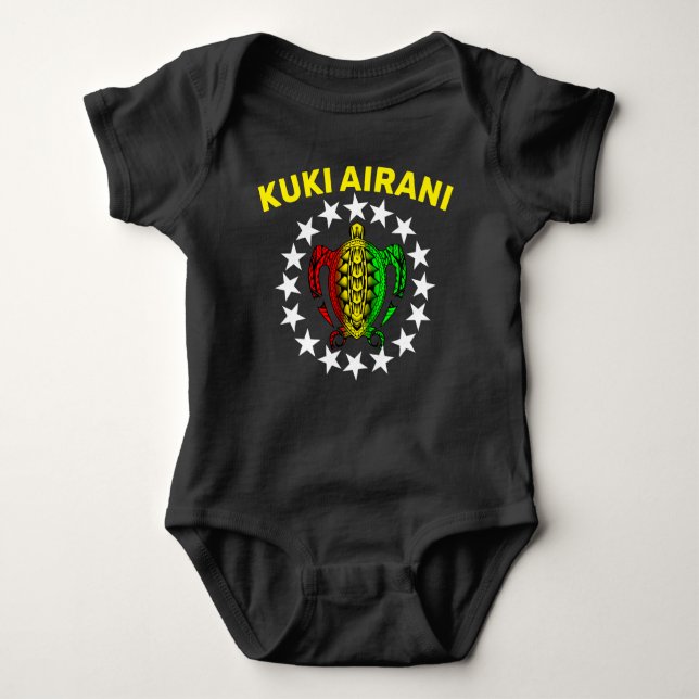 Body Para Bebê Cuki Airani Reggae (Frente)