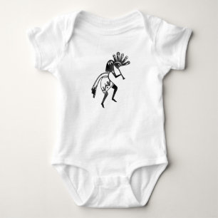 Body Para Bebê Cultura de americanos nativos - Dançando Kokopelli
