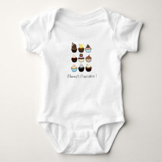 Body Para Bebê Cupcakes