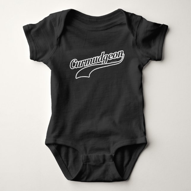 Body Para Bebê Curmudgeon (Frente)