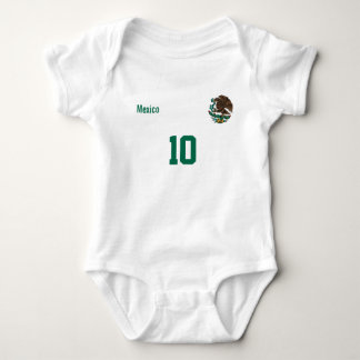 Body Para Bebê Custom Mexico Outfit with Name & Number