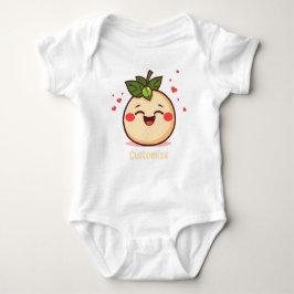 Body Para Bebê Customizable Smiling Fruit Baby