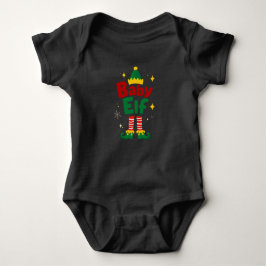 Body Para Bebê Cute Baby Elf Bodysuit – Matching Family Christmas