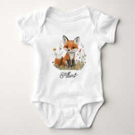 Body Para Bebê Cute Baby Fox