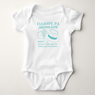 Body Para Bebê Cute Baby P.I. Personalizável