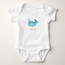 Body Para Bebê Cute Baby Whale