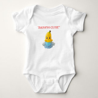 Body Para Bebê Cute Banana Baby – Adorable Cartoon Banana in Blue