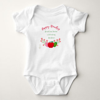 Body Para Bebê Cute Brand new human celebrating Persian Nowruz