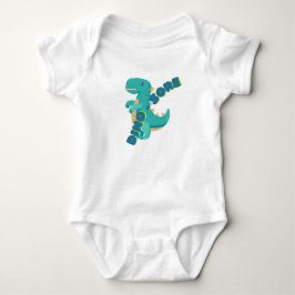 Body Para Bebê Cute Dino