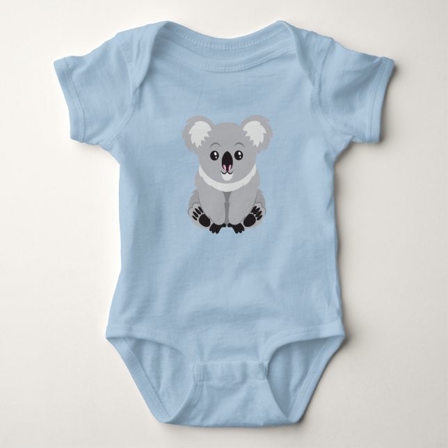 Body Para Bebê Cute Koala Baby Bodyfit (Frente)