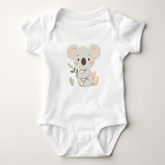 Body Para Bebê Cute Koala Baby Jersey