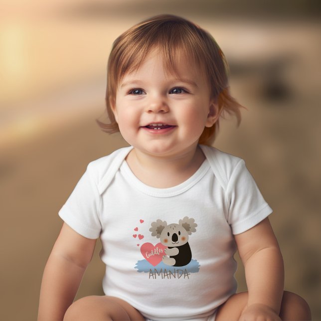 Body Para Bebê Cute Koala Cuddles ID386 (Criador carregado)
