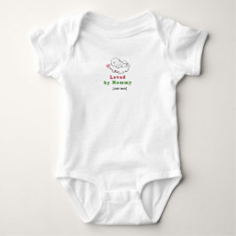 Body Para Bebê Cute "Loved by Mommy" Mother and Baby 