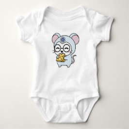 Body Para Bebê Cute lovely little mouse