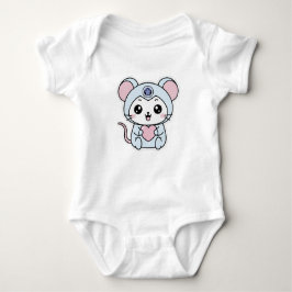 Body Para Bebê Cute lovely little mouse
