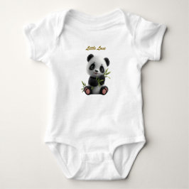 Body Para Bebê Cute Neutral Panda Newborn Baby Bodysuit