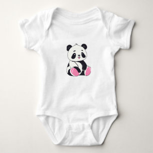 BODY PARA BEBÊ CUTE PANDA