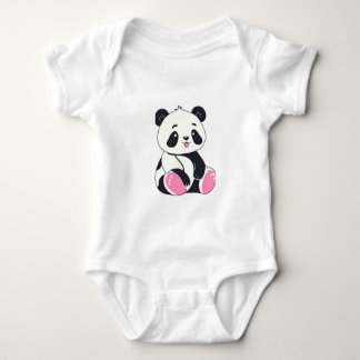 BODY PARA BEBÊ CUTE PANDA