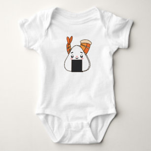 Body Para Bebê Cute Sushi,kawaii Sushi,Sushi Amantes
