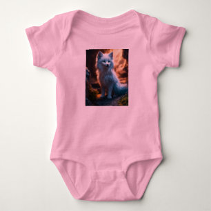 Body Para Bebê Cuteness cósmica: Fofo de bebê com Alienígena lisa