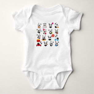 Body Para Bebê Cuteness gigante do Urso Panda