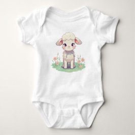 Body Para Bebê Cutie Lamb