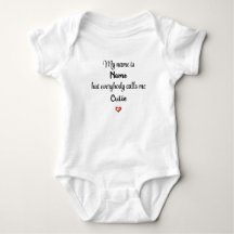 Cutie, Personalizado com Nome, Presente de Bebê,