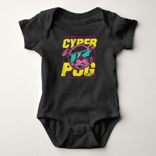 Body Para Bebê Cyber Pug Cachorro Legal
