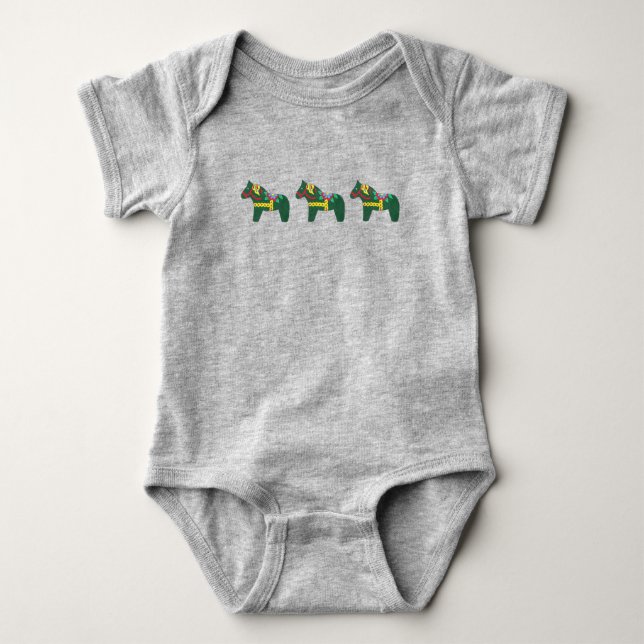 Body Para Bebê Dala Horse (Frente)