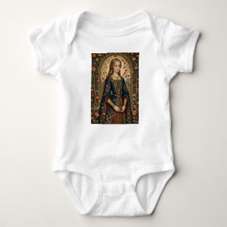 Body Para Bebê  Dame au jardin, illustration médiévale/renaissanc