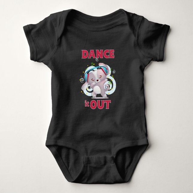 Body Para Bebê Dance It Out  (Frente)