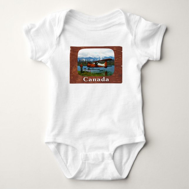 Body Para Bebê De Havilland Beaver Floatplane (Frente)
