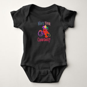 Body Para Bebê De Quem É A Máscara De Miçangas Mardi Gras Craw