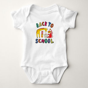 Body Para Bebê De volta à escola - Fique Seguro