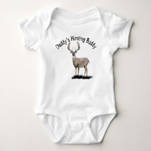 Body Para Bebê Deer Hunting Buddy