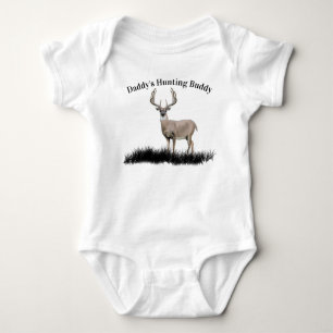 Body Para Bebê Deer Hunting Buddy