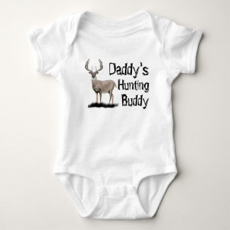 Body Para Bebê Deer Hunting Buddy Baby Bodydress