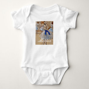 Body Para Bebê Degas Dancer com Faixa Azul