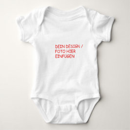 Body Para Bebê DEIN DESIGN/TEXT/FOTO Baby Strampler Babybodies