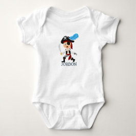 Body Para Bebê Delicioso Bodysuit de Pirata Bebê