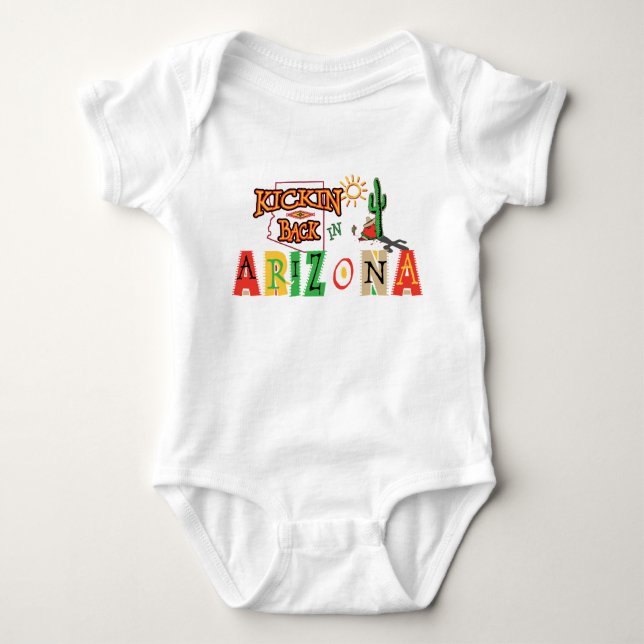 Body Para Bebê Descansando no Arizona (Frente)