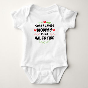 Body Para Bebê Desculpe, senhoras Mamães é meu namorados
