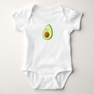 Body Para Bebê Desenho de abacate bonito