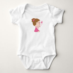 Body Para Bebê Desenho de Gama e Borboleta
