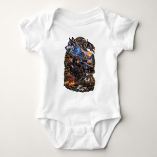 Body Para Bebê desenho romeno