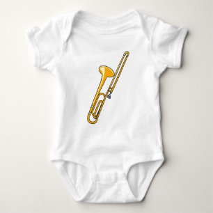 Body Para Bebê Desenho Trombone