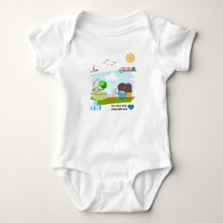 BODY PARA BEBÊ DESIGN DE BABYSUIT AMOR
