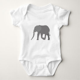 Body Para Bebê Design de elefante
